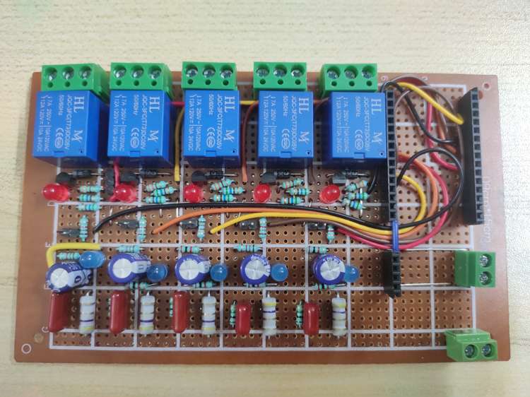 Iot based home automation using esp32 and cadio